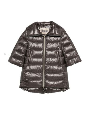 Herno Grey Quilted Jacket