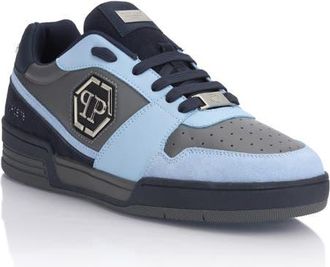 Philipp Plein Low-Top Sneakers P-Force 78 Unisex in Darkblue/lightblue at Nordstrom, Size 39