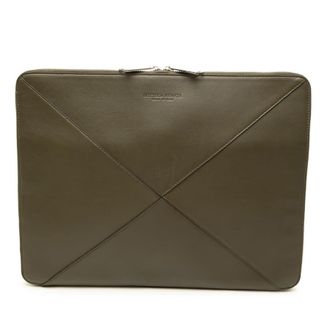 Bottega Veneta Pre-owned Bottega Veneta Leather Portfolio Clutch Unisex LMXU092LQA11LIWY