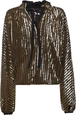 Genny Overhemden, Dames, Bruin, S, Blouses