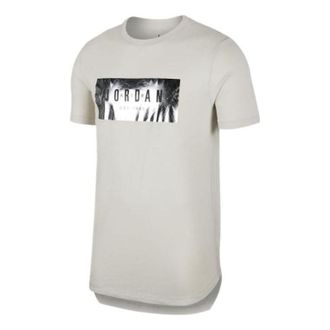 Nike Jordan Air Jordan Brand Cartoon pattern T-shirt White AA1918-072