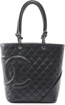 Chanel Black Cambon Ligne Tote Bag (Pre-Owned)