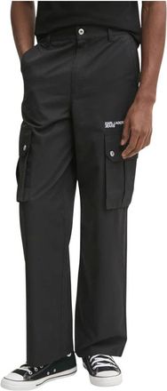 Karl Lagerfeld Hombre, Pantalones, Negro, Talla: L