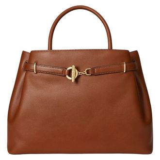 Ralph Lauren Large Blaike Bag - female - Ralph Lauren - Handbags - Brown - ONE SIZE - Bags