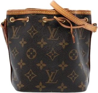 Louis Vuitton Pre-owned Bucket Bags, female, Brown, Size: ONE SIZE Pre-owned Bucket Bag
