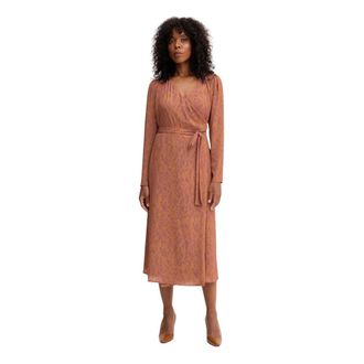 Silvian Heach Abito Midi Harga - - Dresses - Donna - Marrone - M