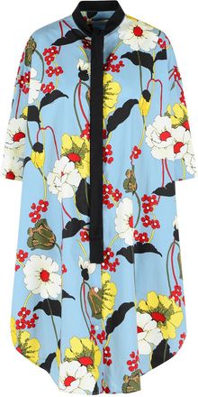 Marni veelkleurige katoenen jurk