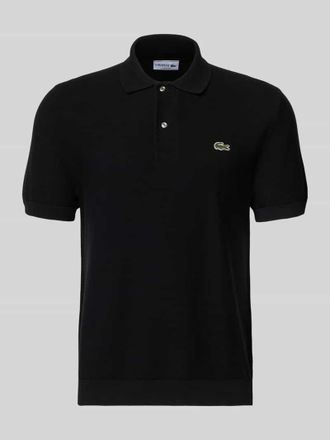 Lacoste Regular Fit Poloshirt aus reiner Baumwolle in Black, Gr&ouml;&szlig;e XXXL