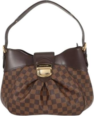 Louis Vuitton Pre-owned Shoulder Bags, female, Brown, Size: ONE SIZE Pre-owned Sistina MM Shoulder Bag