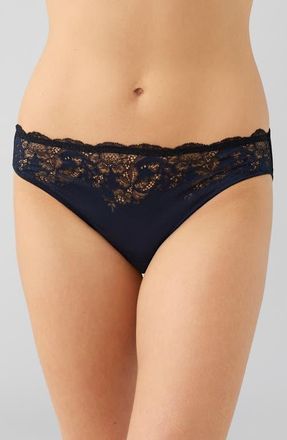 Wacoal Modern Affair Bikini in Night Sky/Black at Nordstrom, Size X-Large