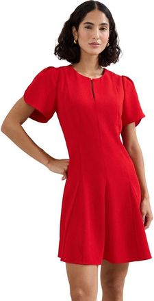 Phase Eight Elia Fit-Flare Mini Dress in Red at Nordstrom, Size 12