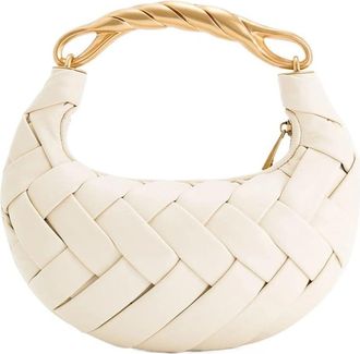 Generic Compatible For Knitted Womens Handbag, Small Crossbody Bag, Shoulder(White)