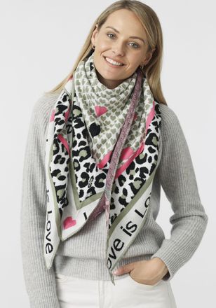 Zwillingsherz Dreieckstuch