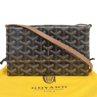 Goyard Varennes Shoulder Wallet PVC Leather