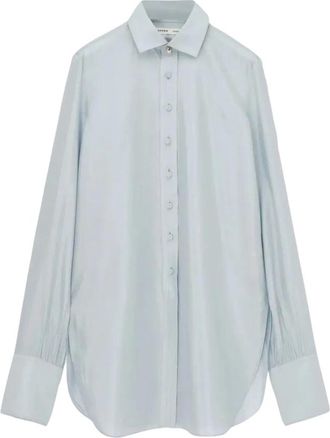 Carven Camicia Sh424 - - Blouses & Shirts - Donna - Blu - S