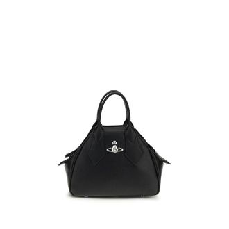 Vivienne Westwood Black Polyurethane Womens Handbag