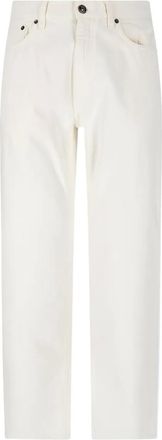 Ermenegildo Zegna Jeans con zip - Bianco