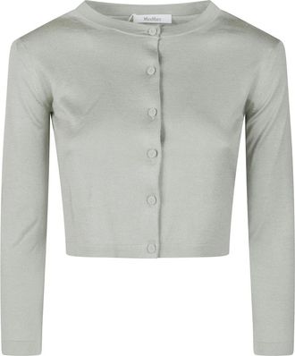 Max Mara Cardigans - Dames - Vesten - Groen - M - Truien & Vesten