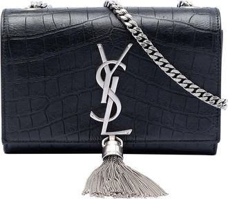 Saint Laurent Pre-owned Saint Laurent Small Embossed Kate Tassel Crossbody Bag Ladies L2BSH4RLBNUNJQOY