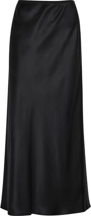 Joseph Isaak Silk Midi Slip Skirt - Black - 44 (UK16 / XL)
