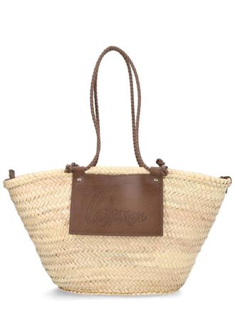 Castaner Campania Spacious Woven Raffia Tote Bag