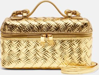 Bottega Veneta Bang Bang metallic leather vanity bag