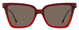 Ferragamo SF2036S Sunglasses - Red