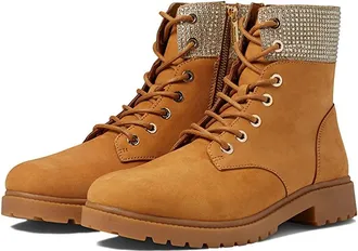 Michael Kors Alistair Bootie Womens Boots Tan : 6 M, Textile