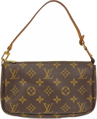 Louis Vuitton Brown Pouch (Pre-Owned)