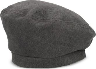 Giorgio Armani Zijden baret - Grijs