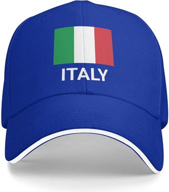 Generic Support Italy Flag Hat Italian Caps for Men Women I Stand with Italy Baseball Cap Trucker Hats Blue
