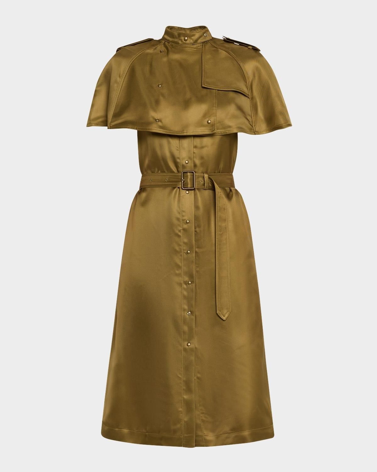 Burberry Viscose Trench Dress, Size: 02 from $1,990.00 - on