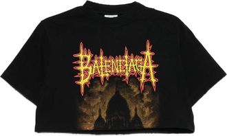 Balenciaga Sacr&eacute; Caur Crop Top