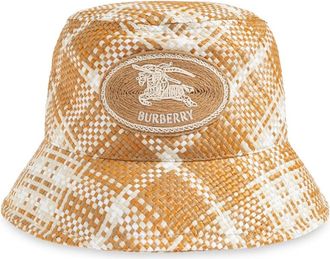 Burberry Logo Hat - Heren - Hoeden - Beige - XS - Accessoires