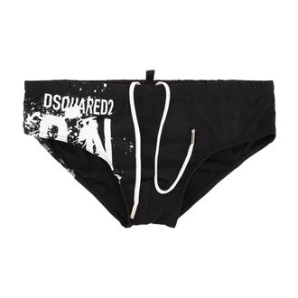 Dsquared2 Badmode, Heren, Zwart, M, Laccio Swim Briefs