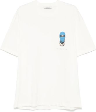 Ih Nom Uh Nit T-shirt con stampa - Bianco