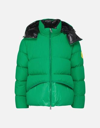 Moncler Mens Moncler Genius 1952 Achill Green Short Down Jacket - Size: 38/Regular