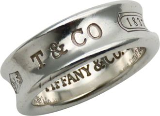 Tiffany & Co. Silver Silver 925 Band Ring (Pre-Owned)