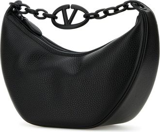 Valentino Garavani Nero Calfleatherbostaurus Borse A Mano Bag
