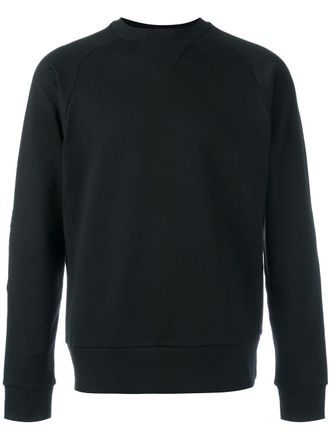 Yohji Yamamoto back logo print sweatshirt - men - Cotton - S - Black