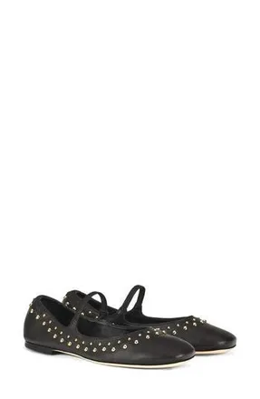 AGL Iris Studded Mary Jane Flat in Moro at Nordstrom Rack, Size 10.5Us / 40.5Eu