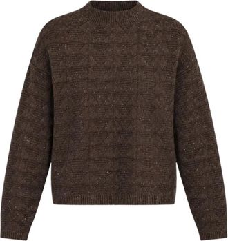 Marella Emmvernice Jersey - Knitwear - Mujer - Marr&oacute;n - S