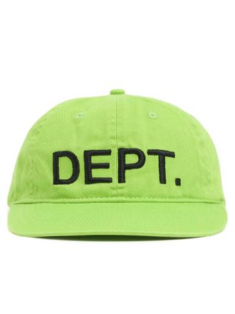 Gallery Dept. Mens Embroidered Logo Cap in Green Cotton - One Size