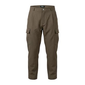 H&egrave;SKIMO Interlock Cargo Broek - Heren - Broeken - Bruin - Maat: S Leer