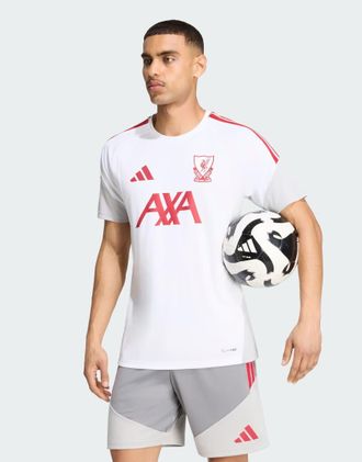 adidas Liverpool fc 26/27 cup tiro training jersey bianca-Bianco