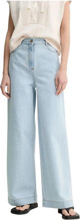 Sessun Dames, Jeans, Blauw, Maat: XL Denim