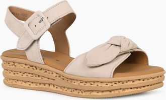 Gabor Womens Affection Womens Sandal - Tan - Size: 2.5