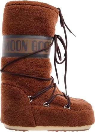 Moon Boot Winter Boots - Mb Icon Fleece - brown - Winter Boots for ladies