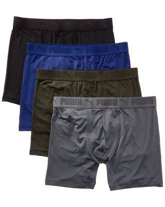 Puma Puma Set Of 4 Mesh Boxer Brief
