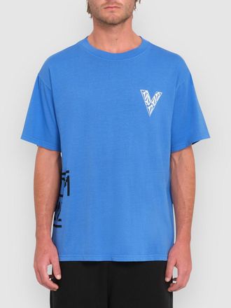 Volcom Fergadelic T-Shirt blau